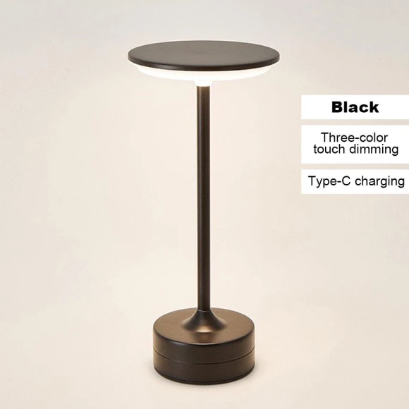 Wireless LED Desk Lamp with Touch Sensor — Study & Desk Lighting, COOKING-MALL
