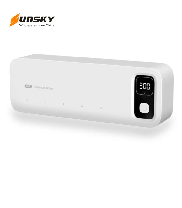 Automatic Drying Electric Toothbrush UV Sanitizer — Toothbrush Holders