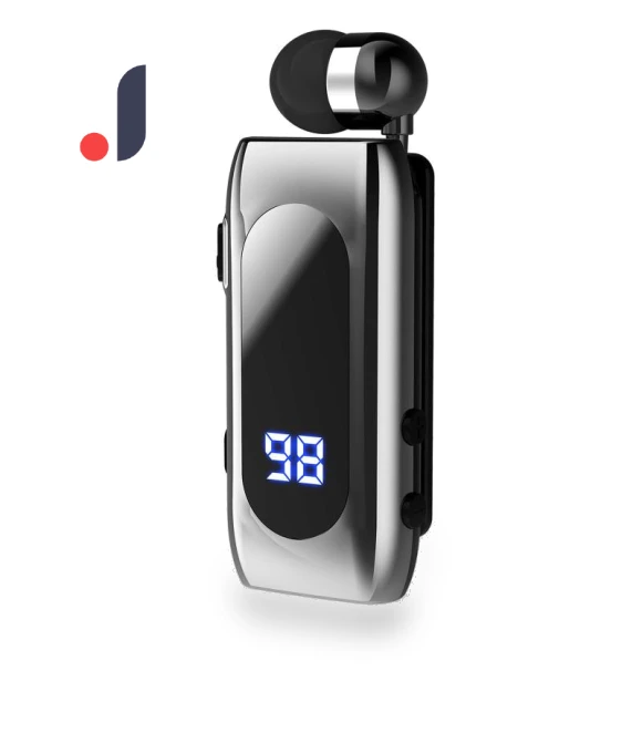 Bluetooth-Compatible Headset with Retractable Cable — Bluetooth Headsets, LWN