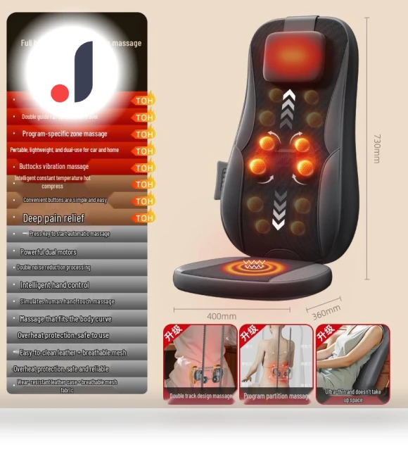 Dual Purpose Massager for Lower Back and Neck — Back Relief Solutions, Smarter than future