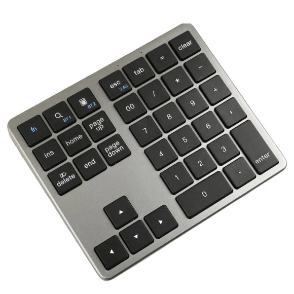 Wireless Bluetooth Dual-Mode 35-Key Silent Digital Keyboard — Keyboards, StrideBox