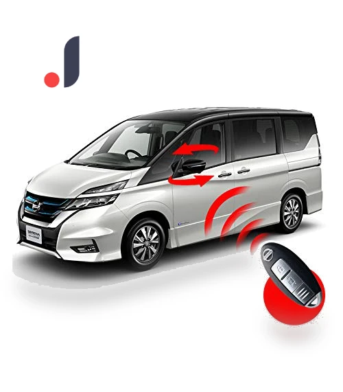 Dedicated Smart Key for Mirror Storage — Keyless Entry, Samurai Japan