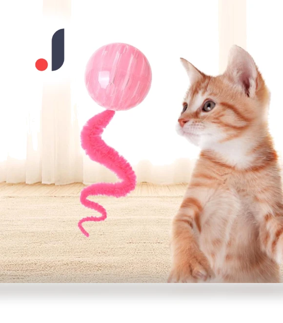 Electric Rolling Ball Toy for Cats — Cat Playthings, Pet Products My