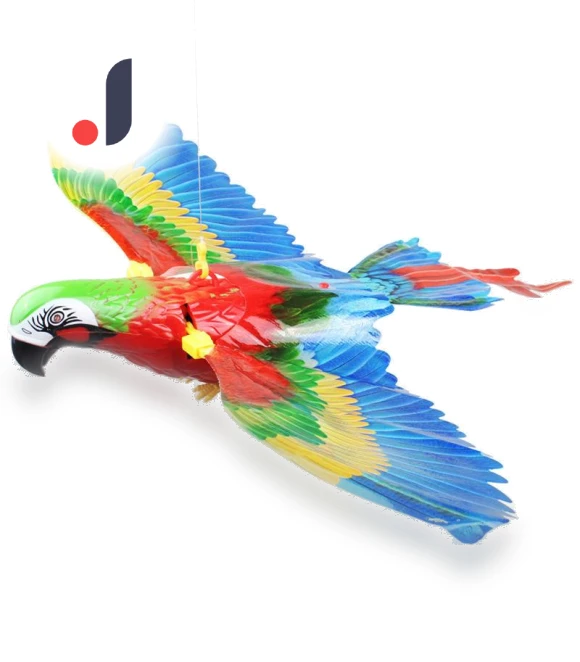 Electric Simulation Fake Parrot Toy — Interactive Animal Companions, Picture Hung