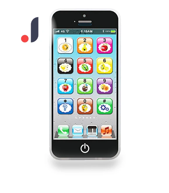 Infant Touchscreen Mobile Phone Toy — Infant & Early Childhood Playthings, Circus Wagon