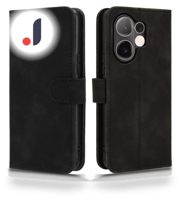 Leather Case Skin Feel Anti Drop Wallet Flip Phone Cover — Flip Cases, Smartwatch 2025