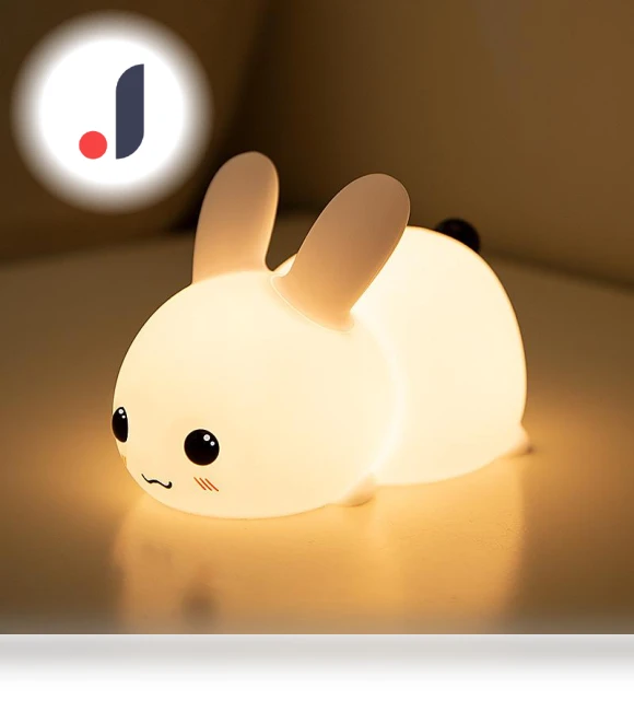 LED Night Light Rabbit — Night Lights, DC-HOME-3