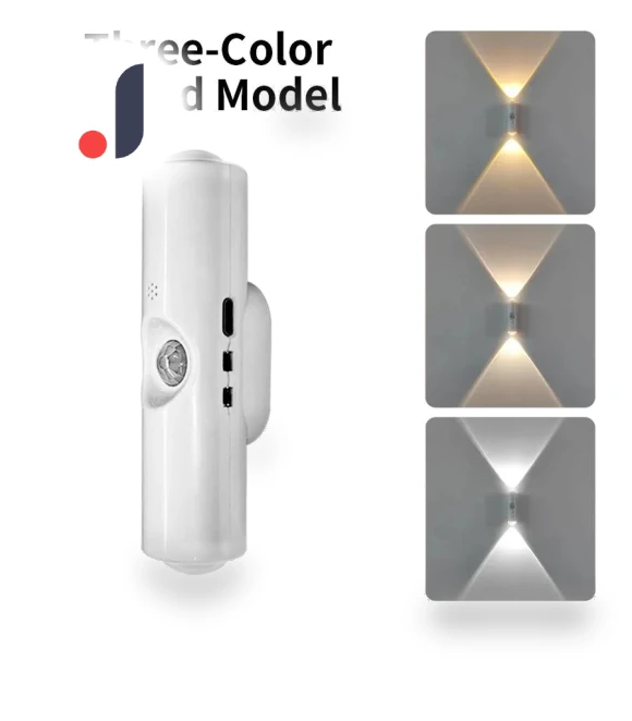RGB Gradient Night Light with Motion Sensor — Night Lights, YJMP home