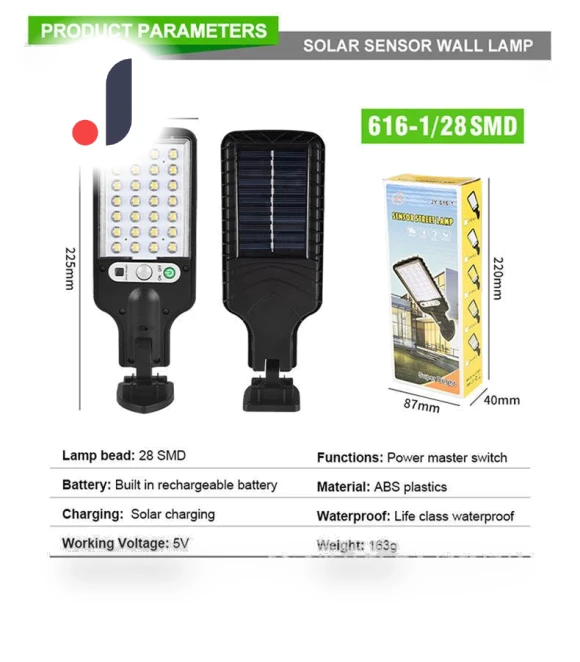 Solar COB Wall and Courtyard Sensor Lights — Outdoor Security & Flood Lighting, Polaris star