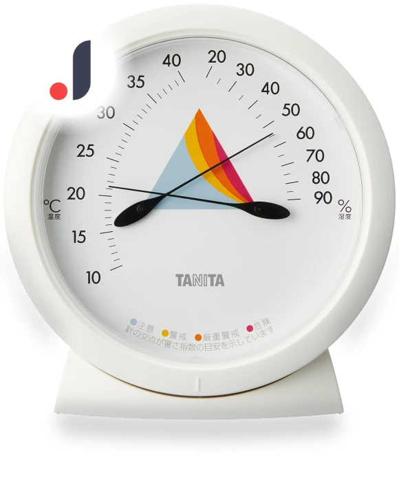 Thermo-Hygrometer and Condition Sensor — Home Climate Control, TANITA