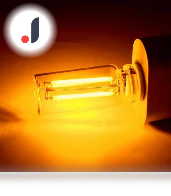 Touch Dimming USB LED Glass Bulb Night Light — Incandescent, Dream Garage