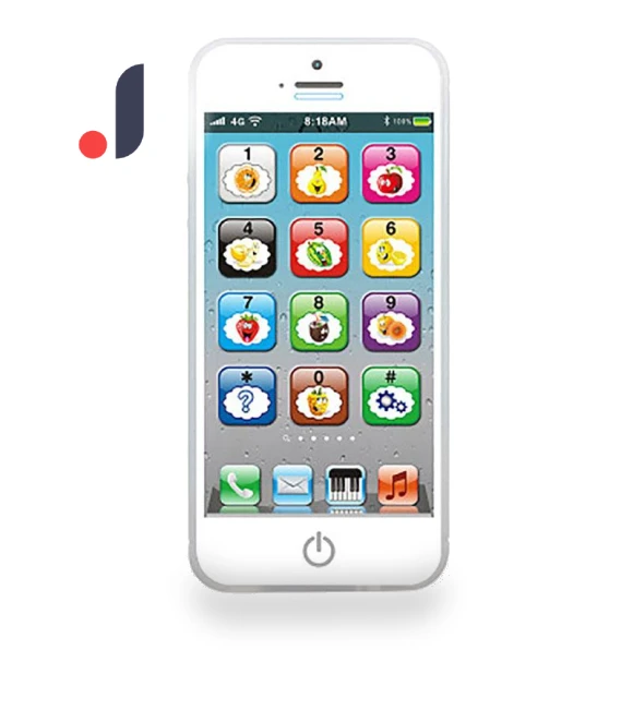 Touchscreen Mobile Phone for Infants — Interactive Learning Devices, Circus Wagon