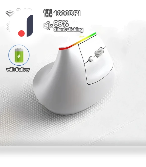 Vertical Ergonomic Mouse — Trackballs, Meiteai-All