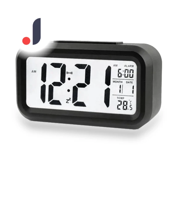Digital Alarm Clock with Smart Night Light — Alarms & Clocks, Lufebut
