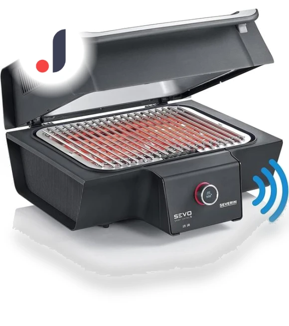 Electric Grill with Smart Control — Contact Grills, Severin