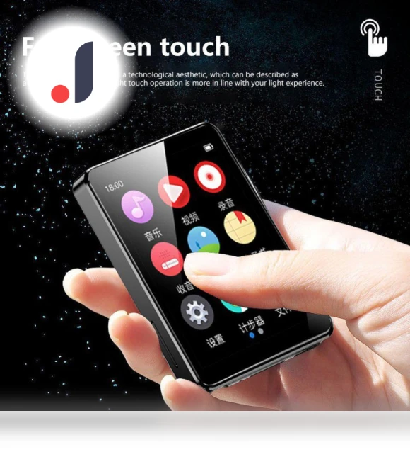 Full Touch Screen MP3 Player — Portable Media Players, Sunnyway