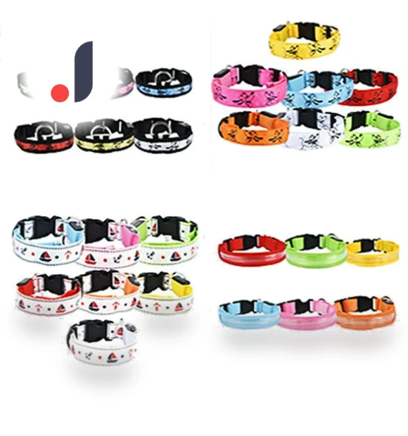 Glowing LED Dog Collar — Collars, AI Market