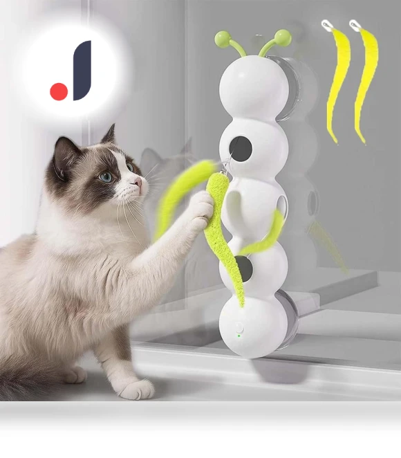 Interactive Smart Motion Worm Toy — Cat Playthings, The best future