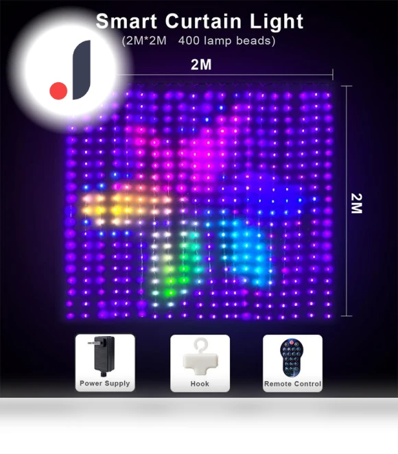 LED Curtain Light — Garden Illumination, MALITAI