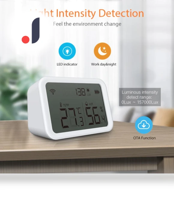 Smart Temperature and Humidity Sensor — Home Climate Control, HOME-Auto-001