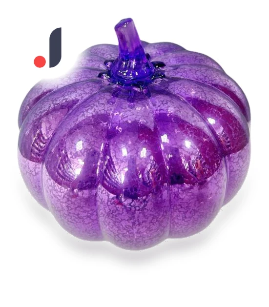 Smart Timer LED Glass Pumpkin Lantern — String Lights, SUNJOY HOUSE