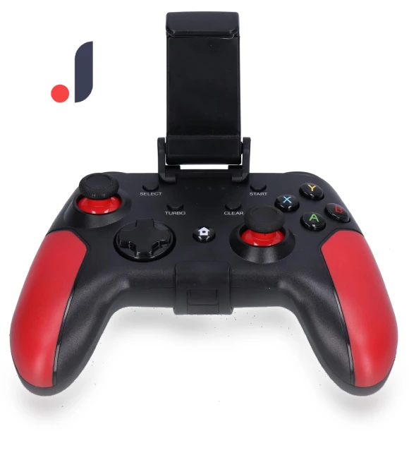 Wireless Bluetooth Game Controller with Adjustable Phone Holder — Gaming Controllers, DIYelecs