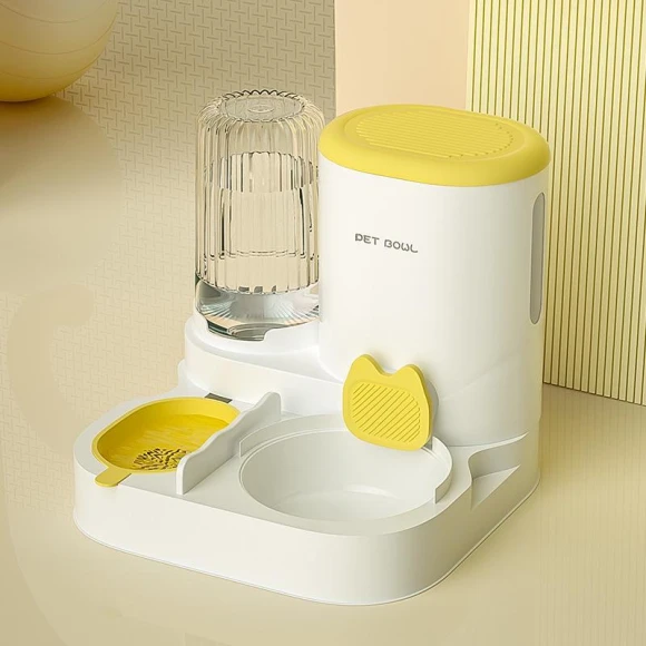 Automatic Feeder and Water Bowl — Feeding Supplies, AI Supermarket