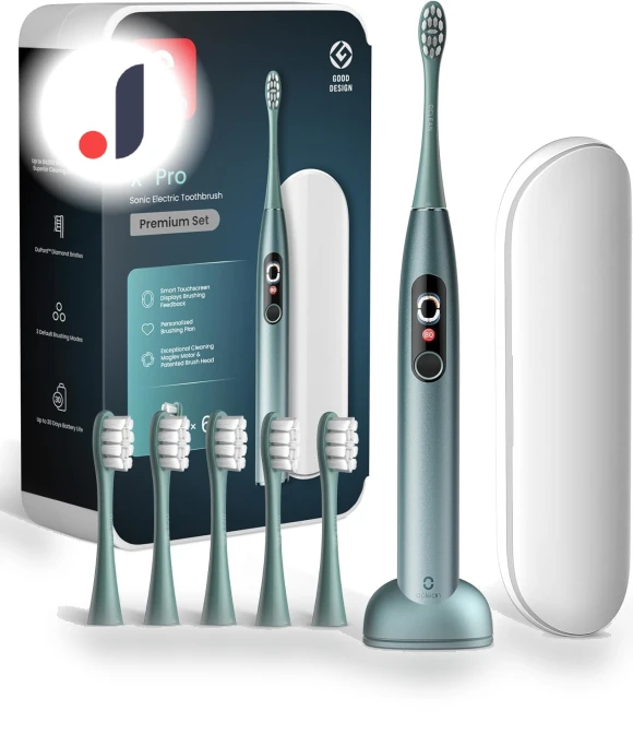 Electric Toothbrush with Smart LCD Display — Sonic Electric Toothbrushes, Oclean