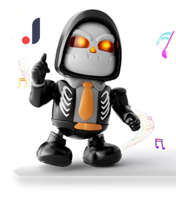 Halloween Dancing Robot Toy — Spooky Sounds, Qinhe