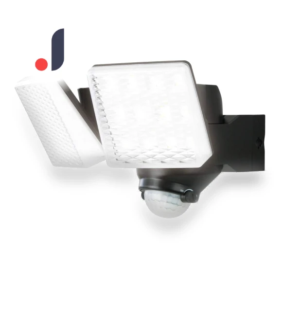 LED Solar Sensor Light — Outdoor Security & Flood Lighting, DAISHIN