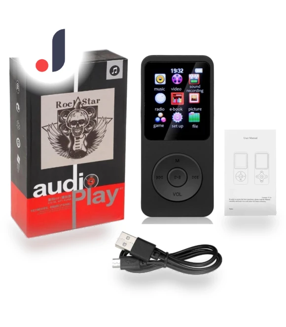 Mini MP3 Player with Built-in Speaker — Portable Media Players, LIAESMART Home