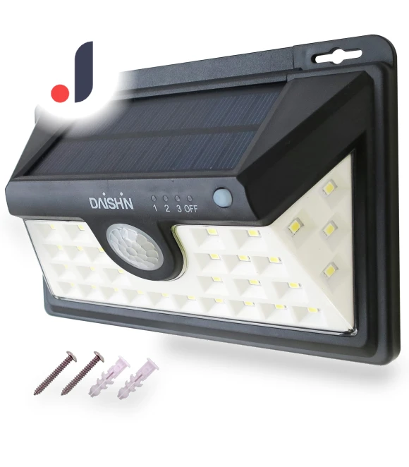 Outdoor Solar Motion Sensor Light — Outdoor Security & Flood Lighting, DAISHIN