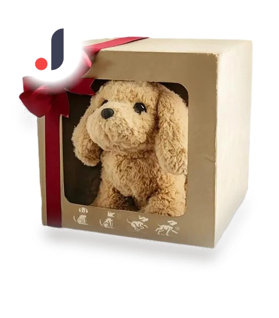 Plush Robot Puppy Toy — Interactive, Exquiste life