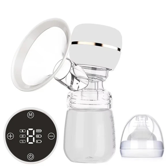 Silent Breast Milk Bottle with Integrated Smart Pump — Accessories, Senmao