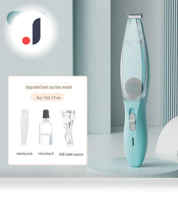 Silent Pet Hair Clipper with Built-in Vacuum — Hair Clippers, Pets Land