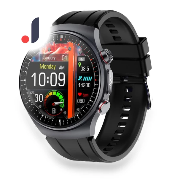 Smart Watch with AMOLED Display and Health Monitoring — Smartwatches, ESTG