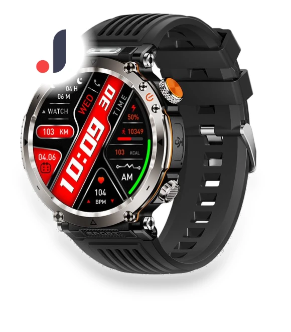 Smart Watch with Bluetooth Calling and Health Monitoring — Smartwatches, ESTG