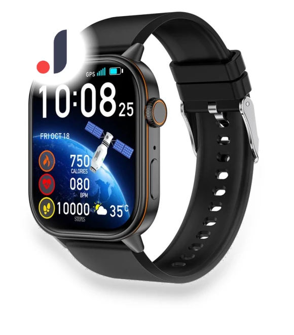 Smart Watch with BT Call and AI Voice — Smartwatches, ESTG