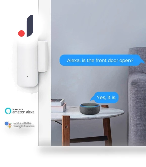 Smart WiFi Door Window Sensor — Smart Home Security, Sunnyway
