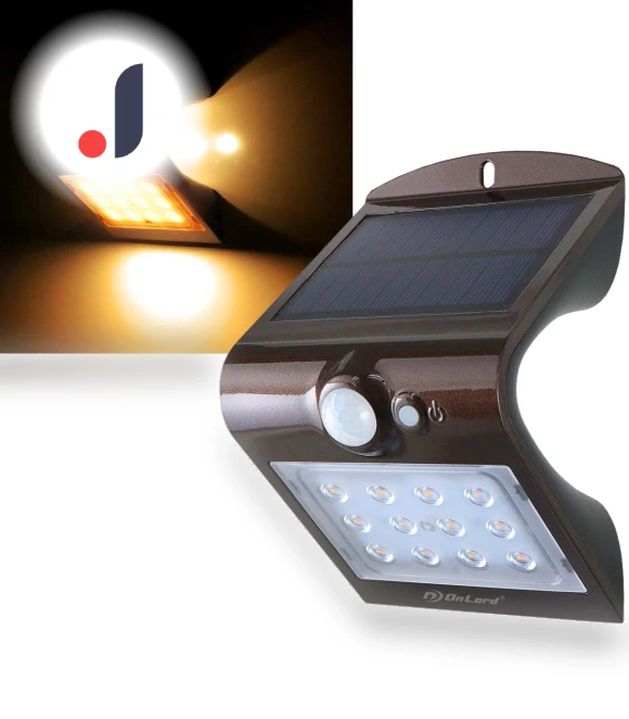 Solar Motion Sensor Light — Outdoor Security & Flood Lighting, OnLord