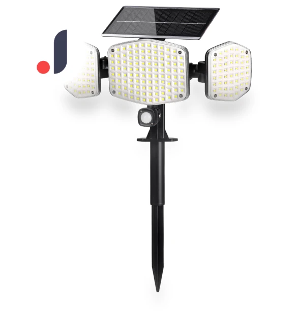 Solar Outdoor Sensor Light — Outdoor Security & Flood Lighting, HAARAY