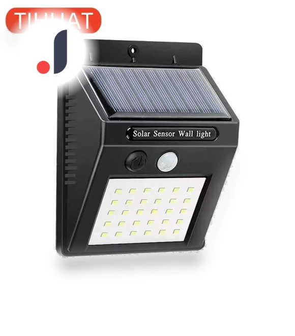 Waterproof Solar Powered Lights with Motion Sensor — Outdoor Security & Flood Lighting, TIHUAT