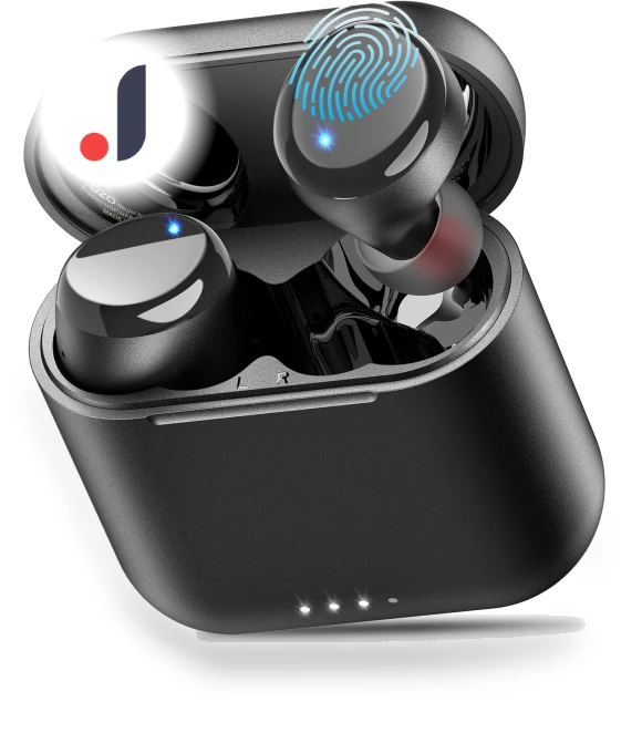 Wireless Bluetooth Earbuds with Noise Cancelling — In-Ear Headphones, TOZO