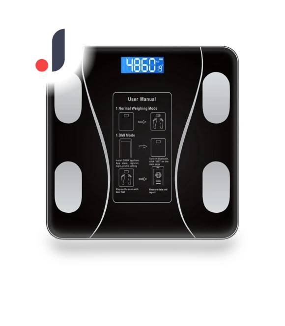 Wireless Smart Body Fat Scale — Body Composition Analysis, Bush Culture
