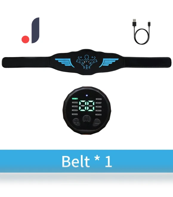 Abdominal Fitness Vibration Belt EMS Muscle Stimulator — Body Composition Analyzers, BC Pet Supplies