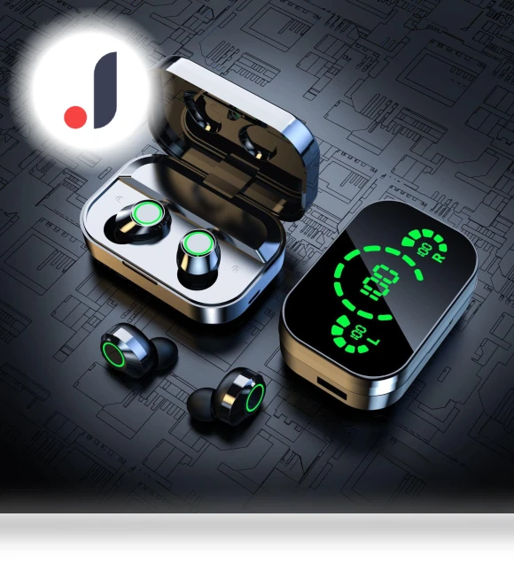 HD Mirror Display Bluetooth Headset — Headsets, Smarter than future