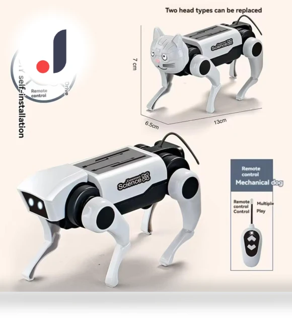 Running Electric Mechanical Dog — Interactive Animal Companions, Hongchuang