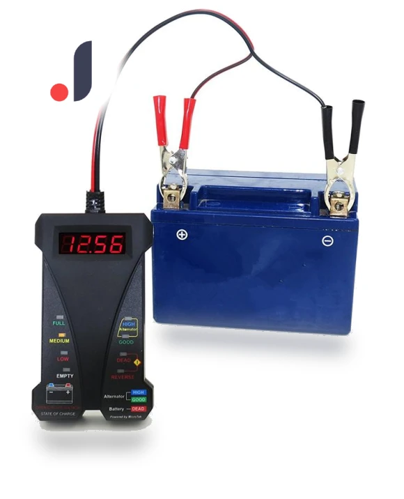 Smart LED Digital Battery Tester Voltmeter and Alternator Analyzer — Battery Testers, happybuySE