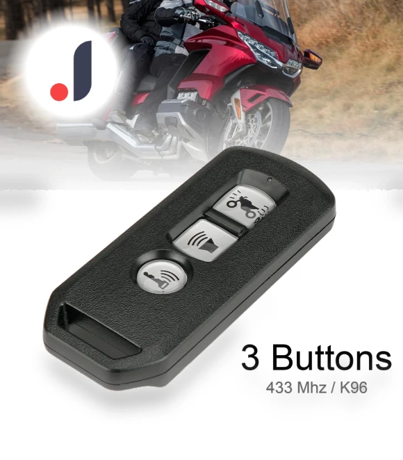 Smart Remote Key Fob — Keyless Entry, Motorcycle