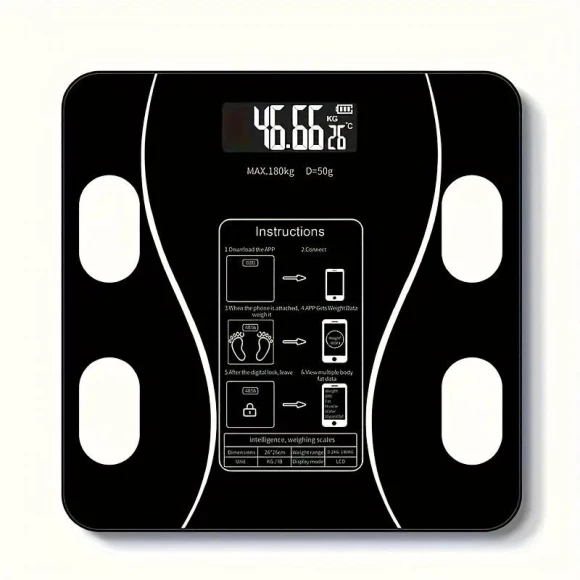 Bluetooth Digital Smart Scale — Weight Management Tools, Various wearables